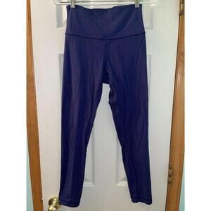 LuluLemon High-Waisted Purple Leggings for Activewear